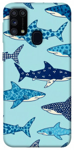 Чехол Shark pattern для Galaxy M31 (2020)