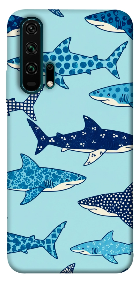 Чехол Shark pattern для Huawei Honor 20 Pro