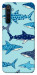 Чехол Shark pattern для Realme 6 Pro