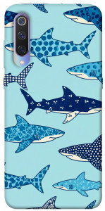 Чехол Shark pattern для Xiaomi Mi 9