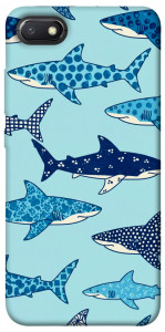Чехол Shark pattern для Xiaomi Redmi 6A