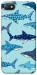 Чехол Shark pattern для Xiaomi Redmi 6A