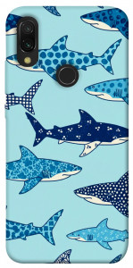 Чехол Shark pattern для Xiaomi Redmi 7