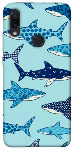 Чехол Shark pattern для Xiaomi Redmi Note 7 Pro