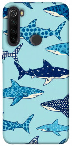 Чехол Shark pattern для Xiaomi Redmi Note 8T