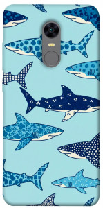 Чехол Shark pattern для Xiaomi Redmi 5 Plus