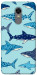 Чехол Shark pattern для Xiaomi Redmi Note 5 (Single Camera)