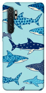Чехол Shark pattern для Xiaomi Mi Note 10 Lite