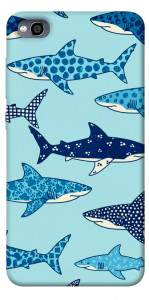 Чехол Shark pattern для Xiaomi Redmi 4A