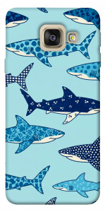 Чехол Shark pattern для Galaxy A5 (2017)