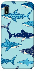 Чехол Shark pattern для Galaxy A10 (A105F)
