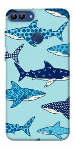 Чохол Shark pattern для Huawei P smart