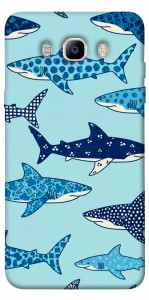 Чехол Shark pattern для Galaxy J5 (2016)