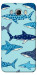Чехол Shark pattern для Galaxy J5 (2016)