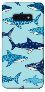 Чехол Shark pattern для Galaxy S10e