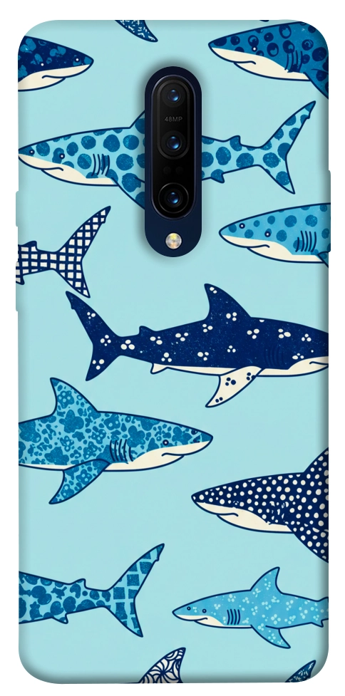 Чехол Shark pattern для OnePlus 7 Pro