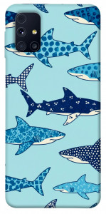 Чехол Shark pattern для Galaxy M31s
