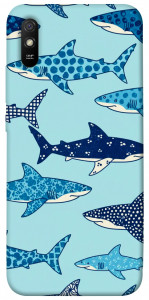 Чохол Shark pattern для Xiaomi Redmi 9A