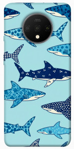 Чехол Shark pattern для OnePlus 7T