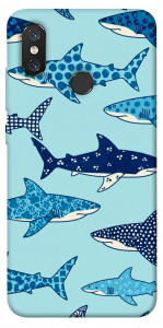 Чехол Shark pattern для Xiaomi Mi 8