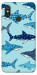 Чохол Shark pattern для Xiaomi Mi 8