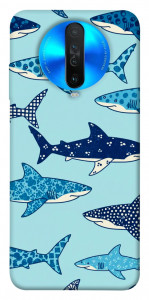 Чехол Shark pattern для Xiaomi Redmi K30