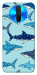 Чехол Shark pattern для Xiaomi Redmi K30