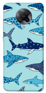 Чехол Shark pattern для Xiaomi Poco F2 Pro
