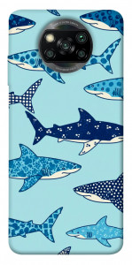 Чохол Shark pattern для Xiaomi Poco X3 Pro