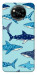 Чохол Shark pattern для Xiaomi Poco X3 NFC