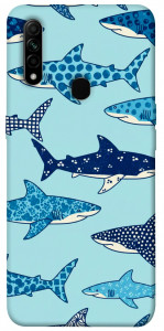 Чехол Shark pattern для Oppo A31