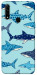 Чехол Shark pattern для Oppo A31