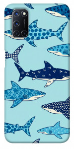 Чехол Shark pattern для Oppo A72