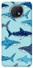 Чехол Shark pattern для Xiaomi Redmi Note 9T