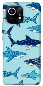 Чехол Shark pattern для Xiaomi Mi 11