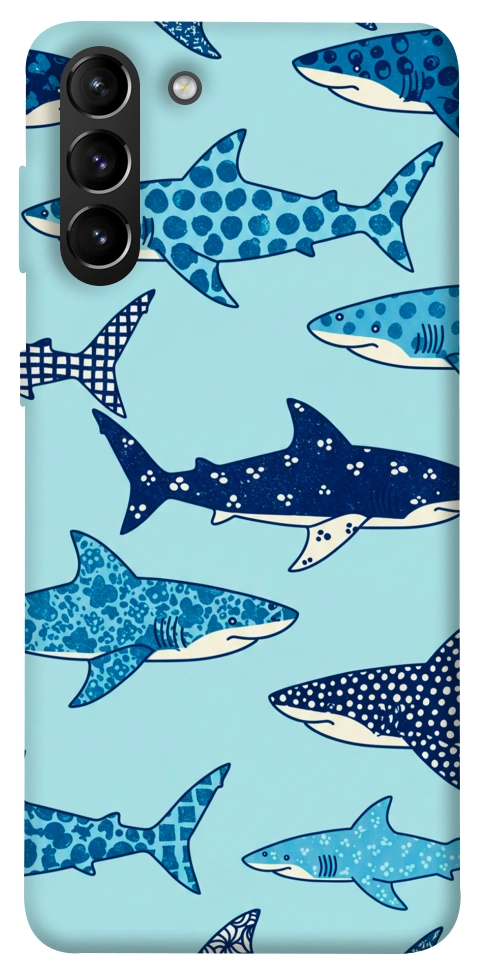 Чехол Shark pattern для Galaxy S21+