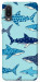 Чехол Shark pattern для Galaxy A02