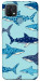 Чехол Shark pattern для Oppo A15