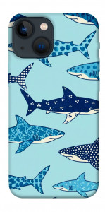Чохол Shark pattern для iPhone 13 mini