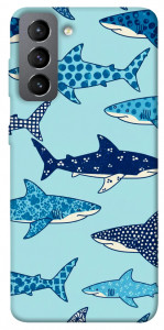 Чехол Shark pattern для Galaxy S21 FE
