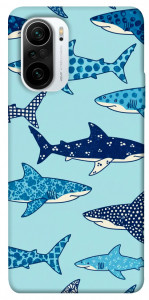 Чехол Shark pattern для Xiaomi Poco F3