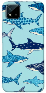 Чехол Shark pattern для Realme C11 (2021)