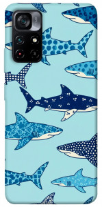 Чехол Shark pattern для Xiaomi Poco M4 Pro 5G