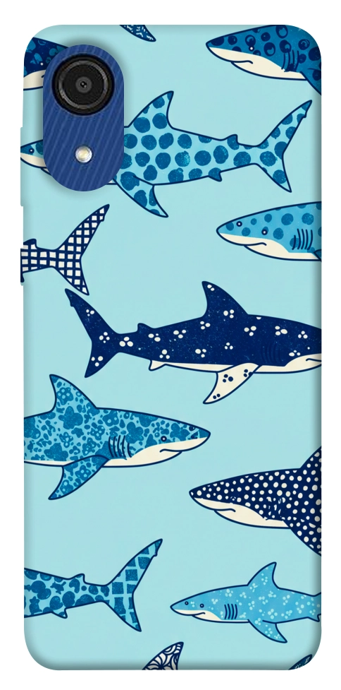 Чехол Shark pattern для Galaxy A03 Core