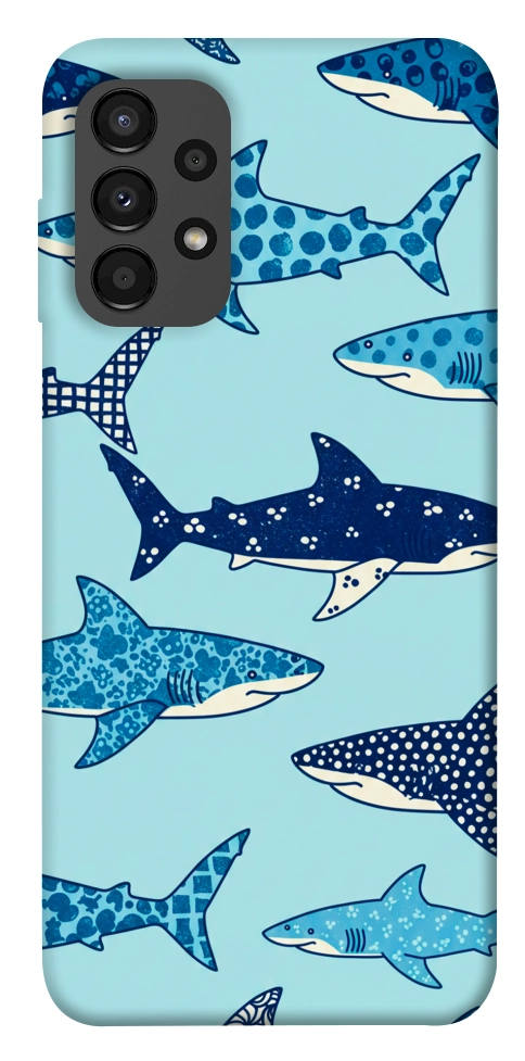 Чехол Shark pattern для Galaxy A13 4G