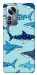 Чехол Shark pattern для Xiaomi 12