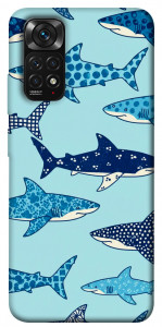 Чехол Shark pattern для Xiaomi Redmi Note 11S