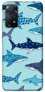Чехол Shark pattern для Xiaomi Redmi Note 11 Pro (Global)