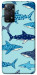 Чехол Shark pattern для Xiaomi Redmi Note 11 Pro 5G