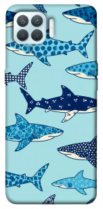 Чехол Shark pattern для Oppo F17 Pro